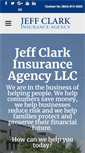 Mobile Screenshot of jeffclarkagency.com